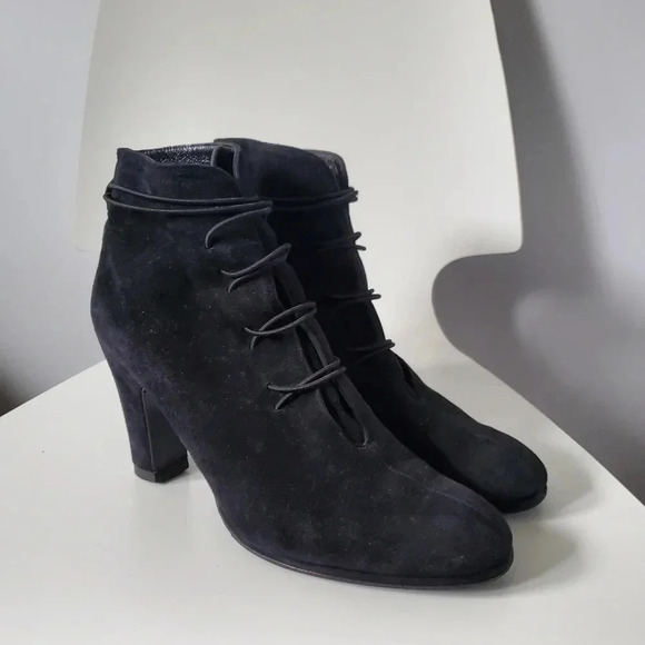 Robert  Clergerie suede heels bootie - Picture 4 of 10